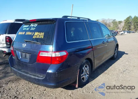 2006 Honda Odyssey Ex-L from USA, damaged, VIN 5FNRL38686B116405